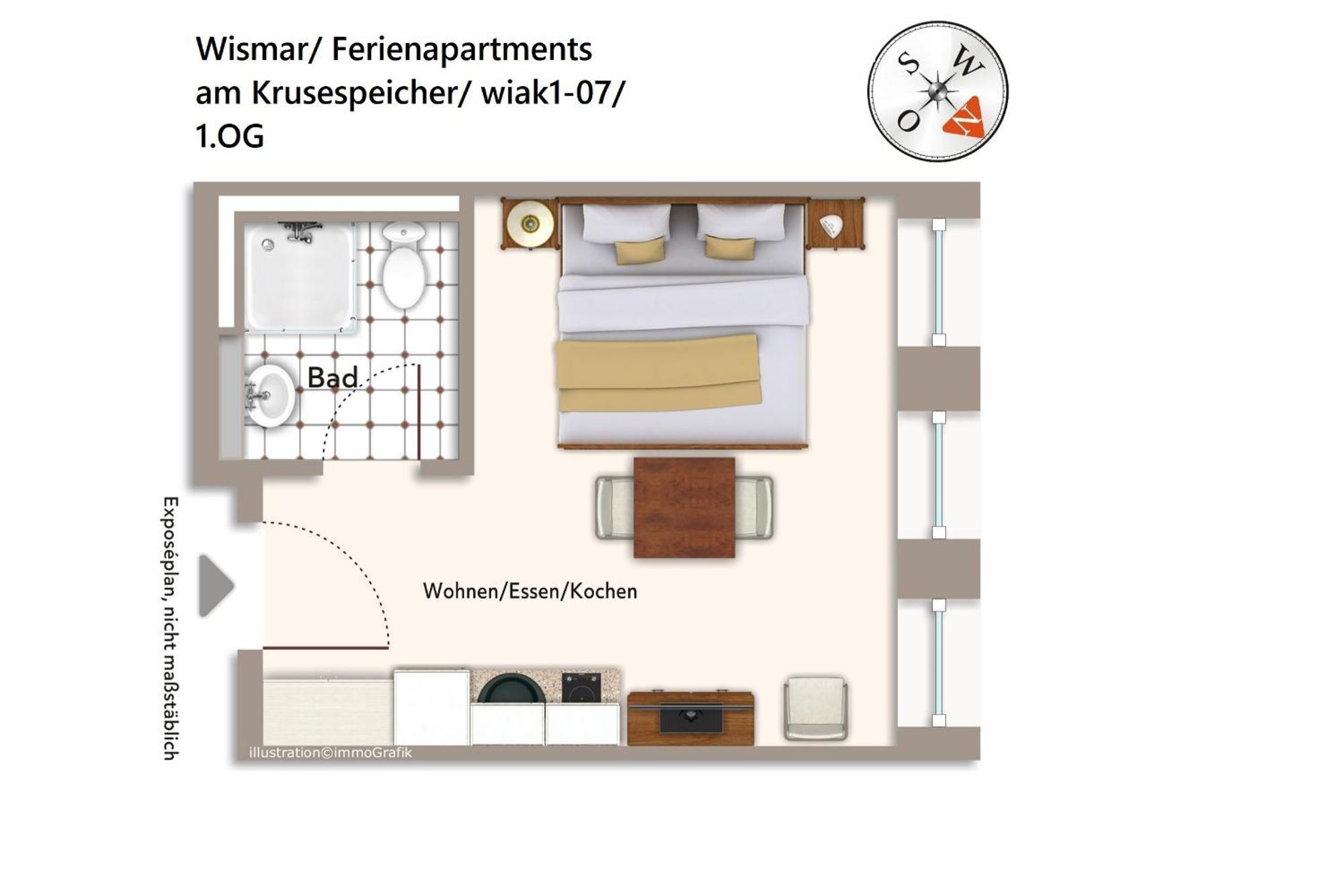 Ferienapartments Am Krusespeicher Ferienapartments Am Krusespeicher 1-07 Wißmar Eksteriør billede